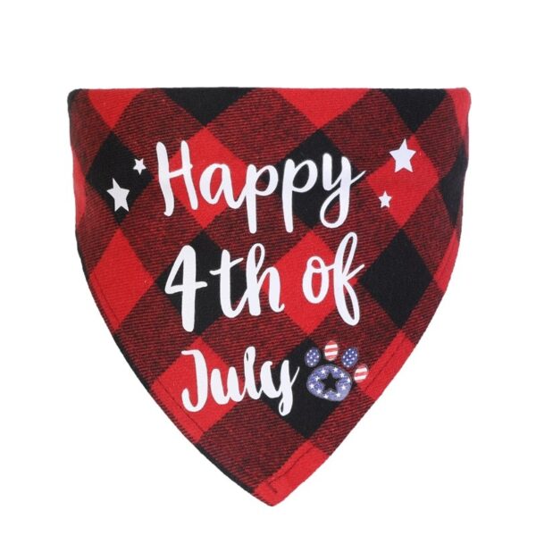 fourth of july dog bandana