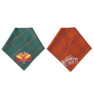 thanksgiving dog bandana